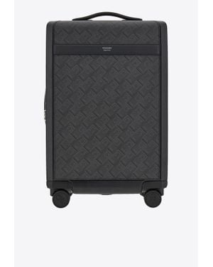 Ferragamo Monogram Jacquard Cabin Suitcase - Black