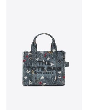 Marc Jacobs Small Trompe Tote Bag - Blue