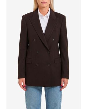 Tagliatore Jasmine Double-Breasted Blazer - Black