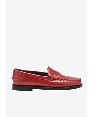 Sebago Classic Dan Loafers - Red