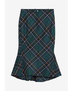 ワンピース ALEXANDER MCQUEEN Women Skirts 548959RNJ031213 Grey Women's Designer Skirts | Midi & Mini Skirts | Alexander