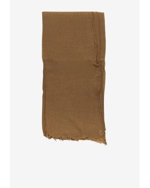 Destin Giglio Mega Fringed Wool Scarf - Natural