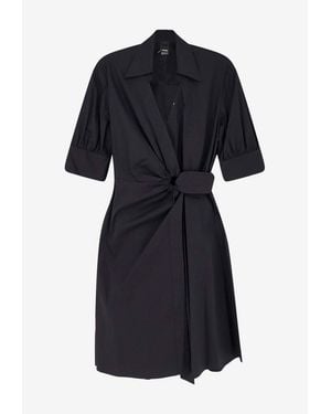 Pinko Aline Shirt Dress - Black
