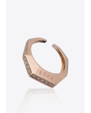 Eera Small Sabrina Single Ear-Cuff - White