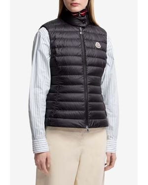 Moncler Igens Zip-Up Vest - Black