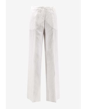 Aspesi Straight-Leg Tailored Pants - White