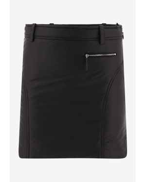 KHAITE Mitsi Padded Skirt - Black