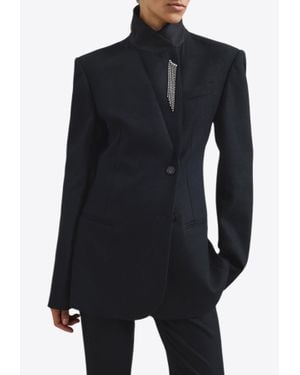 Frankie Shop Morrison Crossover Blazer - Blue