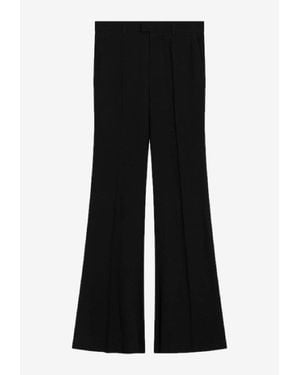 Balenciaga Tailored Flared Pants - Black