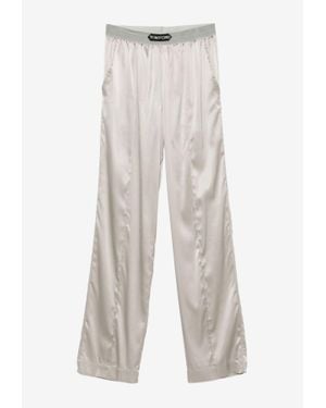 Tom Ford Silk Pyjama Pants - White