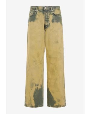 Dries Van Noten Pine Jeans - Yellow