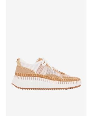 Chloé Nama Low-Top Sneakers - White