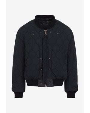 Maison Margiela Reversible Bomber Jacket - Blue