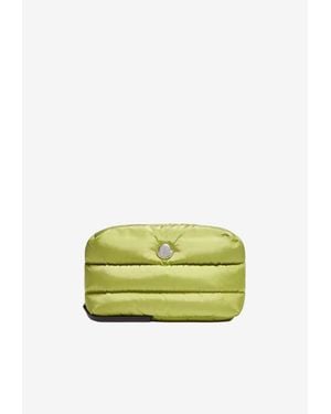 Moncler Caradoc Padded Toiletry Pouch - Green