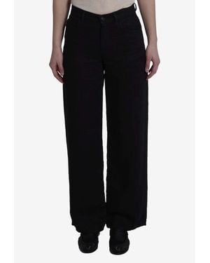 The Row Eglitta Straight-Leg Jeans - Black