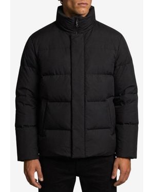 Saint Laurent High-Neck Down Padded Jacket - Black