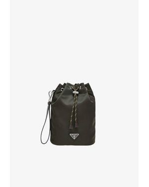 Prada Speedrock Pouch Bag - Black