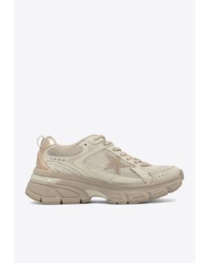 Golden Goose Lightstar Low-Top Sneakers - White