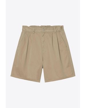 Carhartt Marv Wide-Leg Shorts - Natural