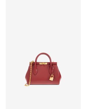 Dolce & Gabbana Mini Marlene Top Handle Bag - Red