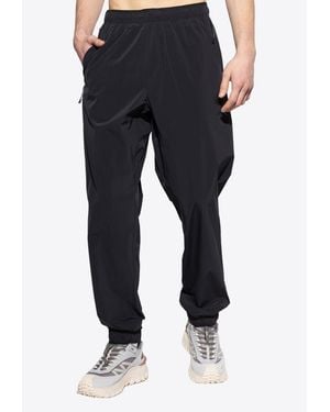 Moncler Logo Patch Track Pants - Blue