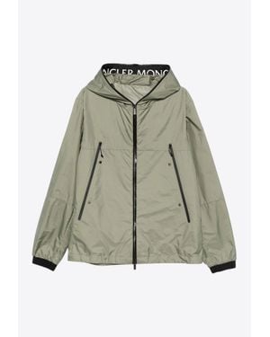Moncler Junichi Zip-Up Windbreaker Jacket - Green