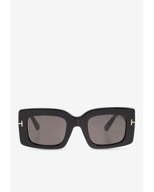 Tom Ford Brigitta Rectangular Sunglasses - Grey