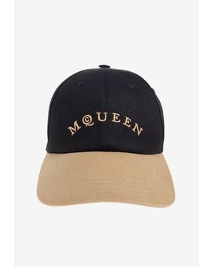 McQueen Logo Baseball Cap - Blue