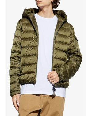 Moncler Najan Shiny Down Jacket - Green