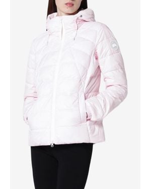 Canada Goose Abbott Down Hooded Jacket - White
