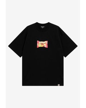 Carhartt Road Side Snack T-Shirt - Black