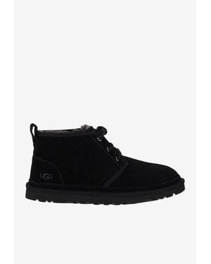UGG Neumel Lace-Up Boots - Black