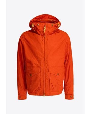 Manifattura Ceccarelli Zip-Up Windbreaker Jacket - Orange