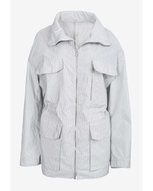 Hermès Rayure Windbreaker - Gray