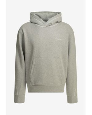 Givenchy Couture Seam Hooded Sweatshirt - Gray