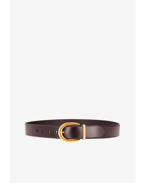 Prada Saffiano Leather Belt - White