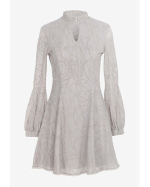 Charo Ruiz Mhany Embroidered Mini Dress - White