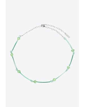 Hugo Kreit Spark Chain Necklace - White