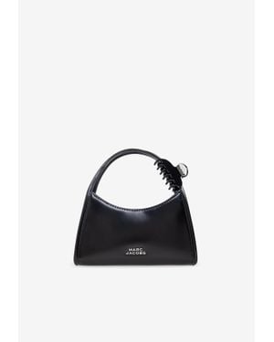 Marc Jacobs Glam Claw Clip Leather Crossbody Bag - Black