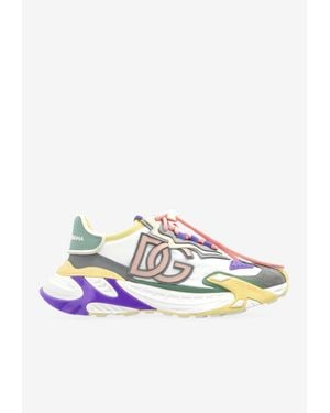 Dolce & Gabbana Day Faster Low-Top Sneakers - White