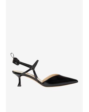 Fendi Very Colibrì 55 Slingback Pumps - Black