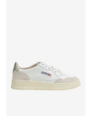 Autry Medalist Low-Top Sneakers - White