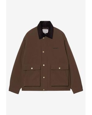 Carhartt Quentin Zip-Up Jacket - Brown