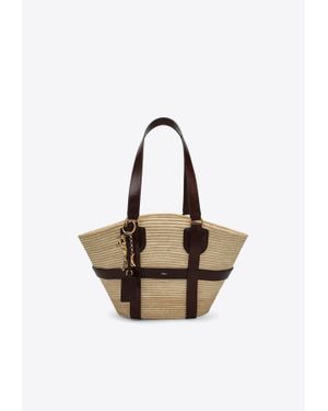 【Chloe】LARGE BASKET KERALA◆CH25US744P12 Chloé Large Kerala 25 Basket In Raffia | Chloé US