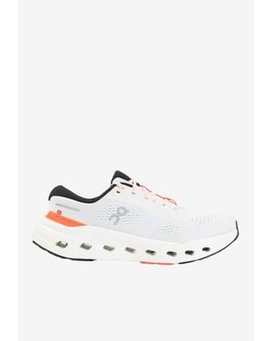 On Shoes Cloudrunner 3 Low-Top Sneakers - White