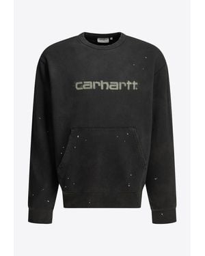 Carhartt Painter Logo Sweatshirt - Black