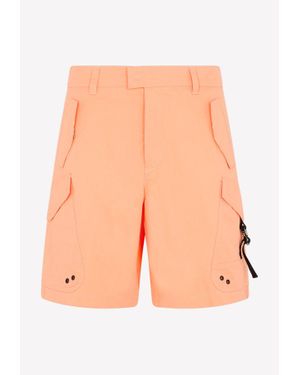 Dior Cargo Bermuda Shorts - Pink