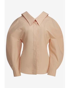 Givenchy Cut-Out Casual Shirt - Natural