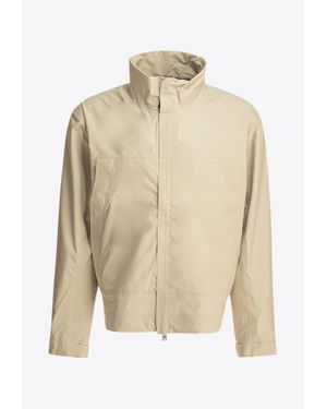 Norse Projects 3L Waterproof Stand Collar Jacket - Natural