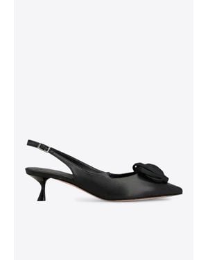 Roger Vivier Rose Vivier 45 Slingback Pumps - Black